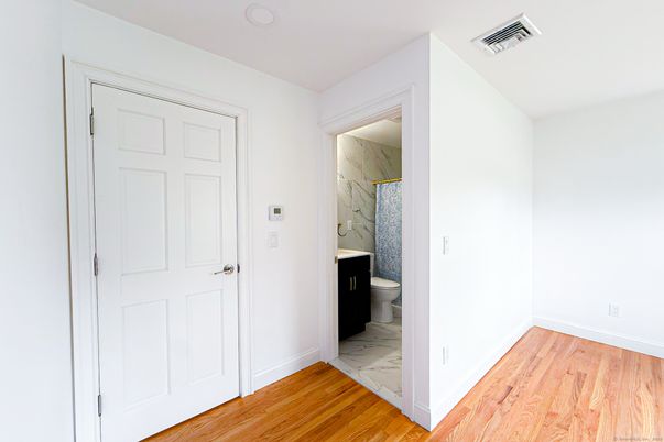 Bathroom, Interior, Marble, Marble Walls, Wood Texture Flooring