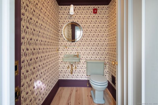 Bathroom, Interior, Wood Texture Flooring