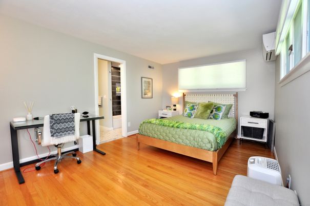 Bedroom, Home Office, Interior, Wood Texture Flooring