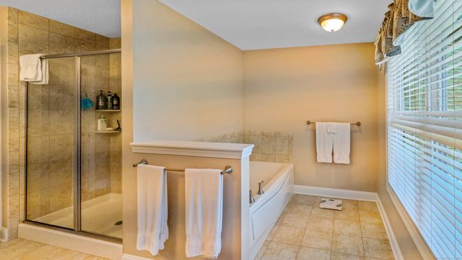 Bathroom, Glass Shower, Interior