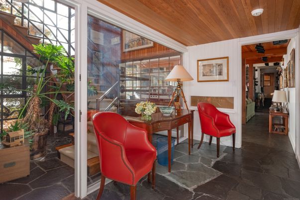 Home Office, Interior, Wooden Ceilings