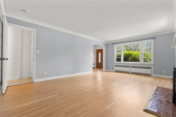 Empty room, Interior, Wood Texture Flooring
