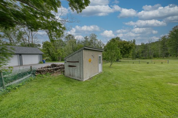 Backyard, Detached Garage, Exterior