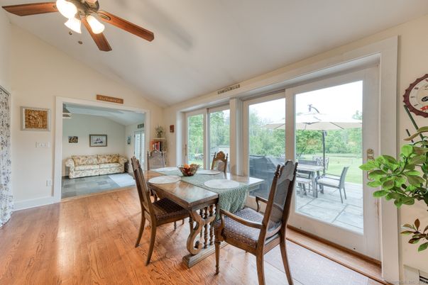 Dining room, Interior, Wood Texture Flooring