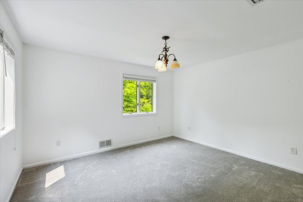 Chandelier, Empty room, Interior