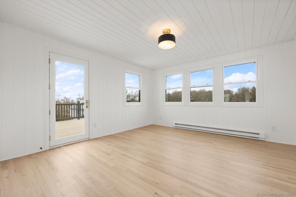 Empty room, Interior, Wood Texture Flooring