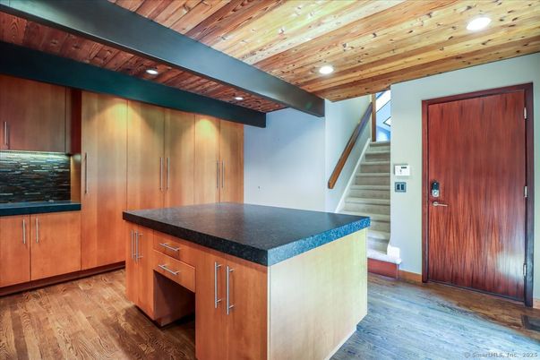 Interior, Recessed Lighting, Wooden Ceilings, Wood Texture Flooring