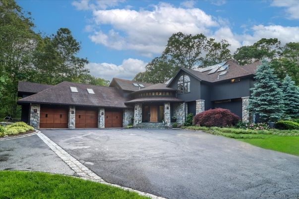 Attached, Exterior, Facade, Solar Panels, French Provincial