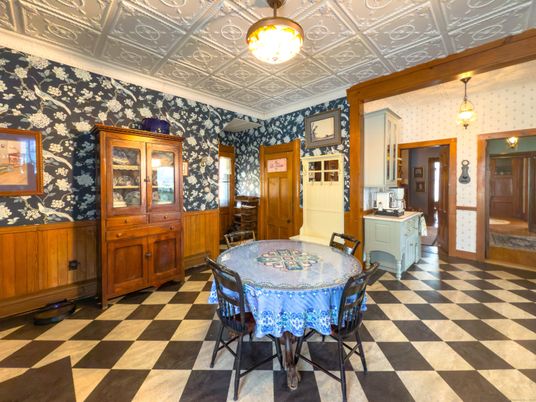 Dining room, Interior, Pendant Lights