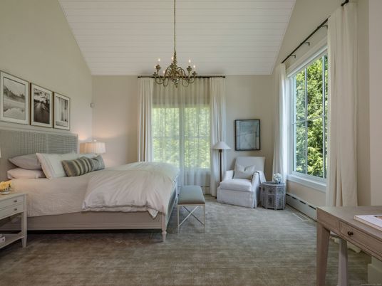 Bedroom, Chandelier, Interior