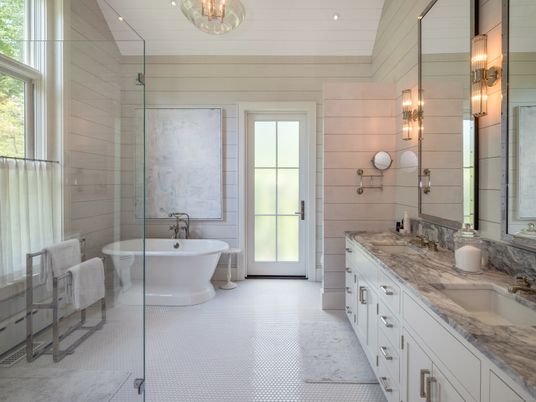 Bathroom, Dual Sink Vanities, Free Standing Baths, Interior