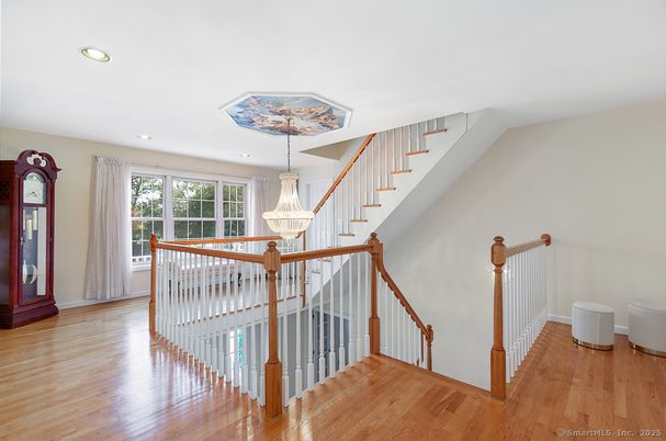 Chandelier, Interior, Recessed Lighting, Wood Texture Flooring
