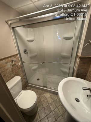Bathroom, Glass Shower, Interior