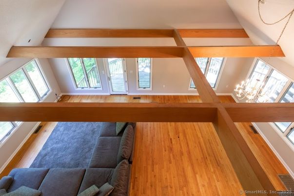 Interior, Wooden Beams