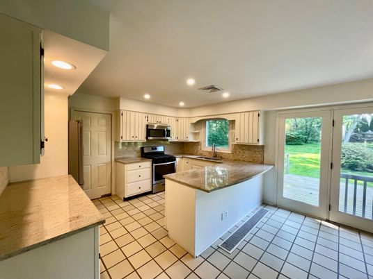 Interior, Kitchen, Recessed Lighting, Stainless Steel Appliances