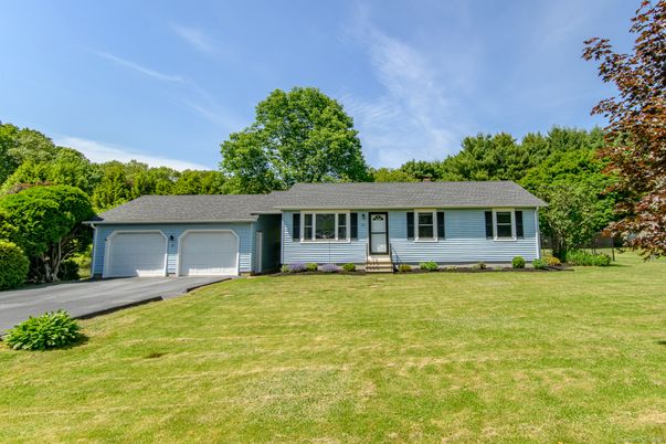 Attached, Backyard, Exterior, Facade, Ranch