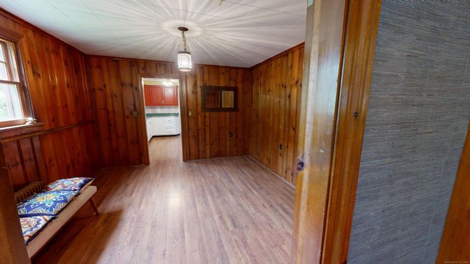 Interior, Pendant Lights, Wood Texture Flooring, Wooden Walls