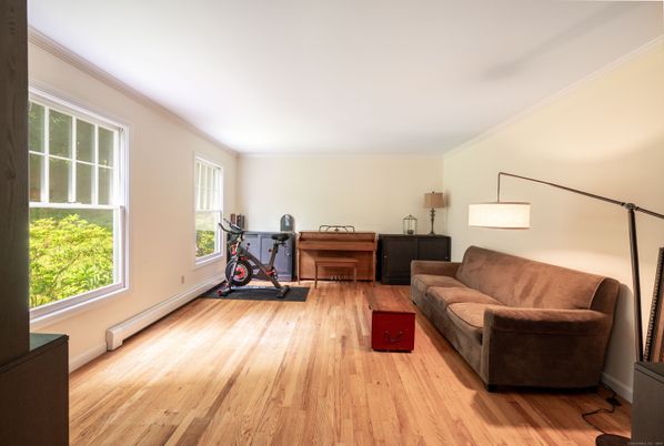 Fitness Equipment, Interior, Wood Texture Flooring