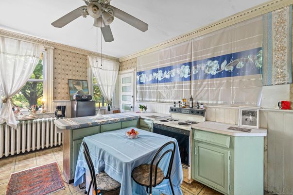 Dining room, Interior, Kitchen