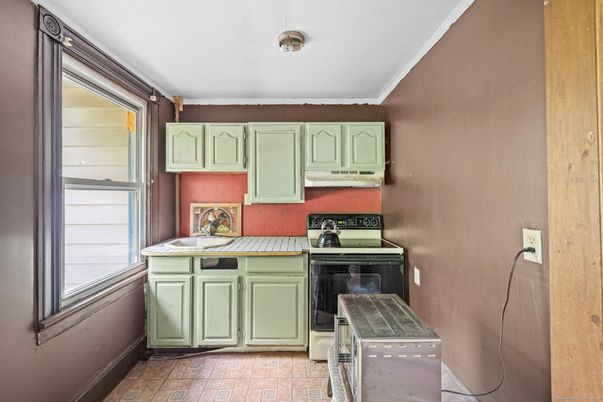 Interior, Kitchen, Tile Countertops