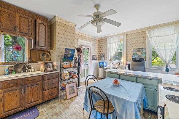 Dining room, Interior, Kitchen