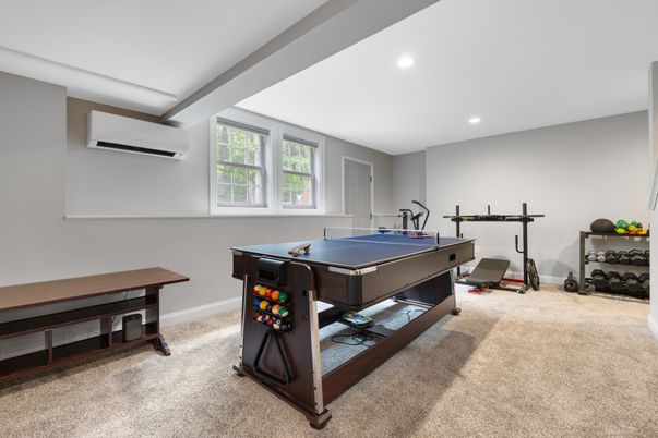 Fitness Equipment, Game Room, Interior, Recessed Lighting