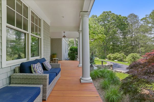 Exterior, Wood Texture Flooring
