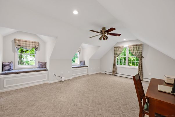 Home Office, Interior, Recessed Lighting