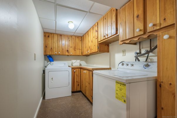 Interior, Washer, Wooden Walls