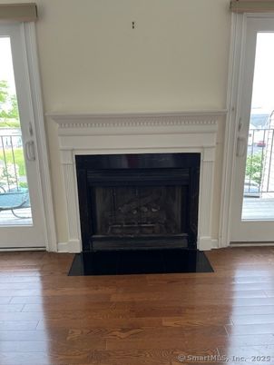 Fireplace, Interior, Wood Texture Flooring
