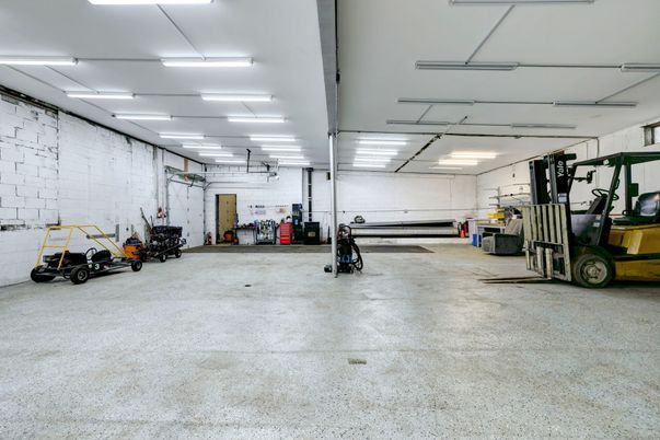 Fitness Equipment, Garage, Interior, Stone Walls