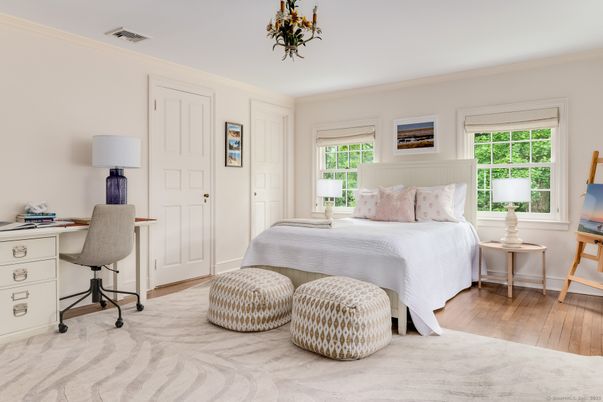 Bedroom, Home Office, Interior, Wood Texture Flooring