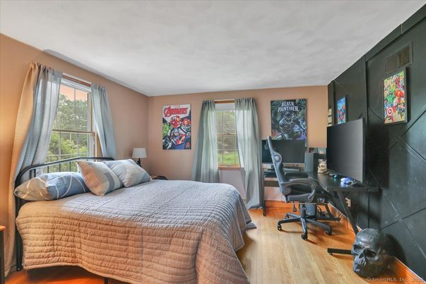 Bedroom, Home Office, Interior, Wood Texture Flooring