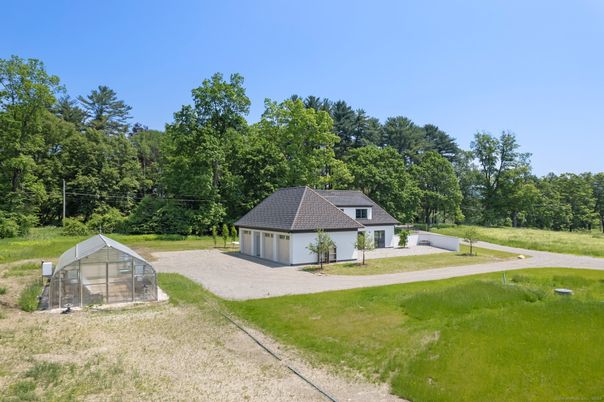Backyard, Detached Garage, Exterior