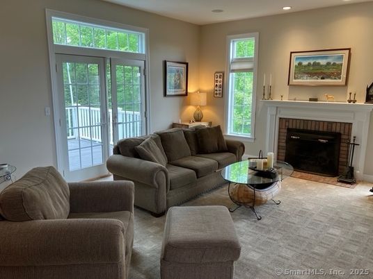 Fireplace, Interior, Living room, Recessed Lighting