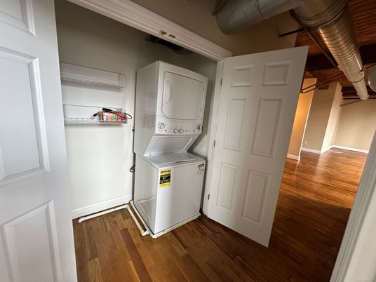 Interior, Utility Closets, Washer, Wood Texture Flooring