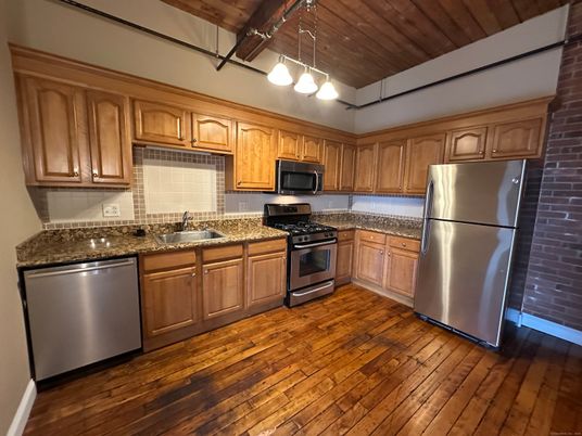 Interior, Kitchen, Pendant Lights, Wooden Ceilings, Wood Texture Flooring