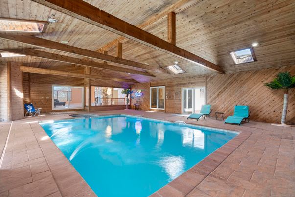 Interior, Pool, Wooden Beams, Wooden Ceilings, Wooden Walls