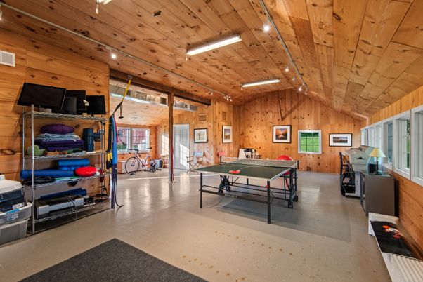 Game Room, Interior, Wooden Ceilings, Wooden Walls
