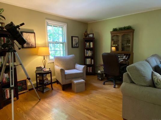 Home Office, Interior, Wood Texture Flooring