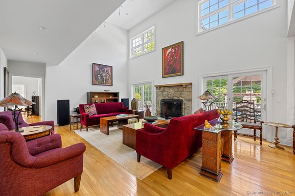 Fireplace, Interior, Living room, Wood Texture Flooring