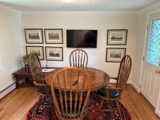 Dining room, Interior, Wood Texture Flooring