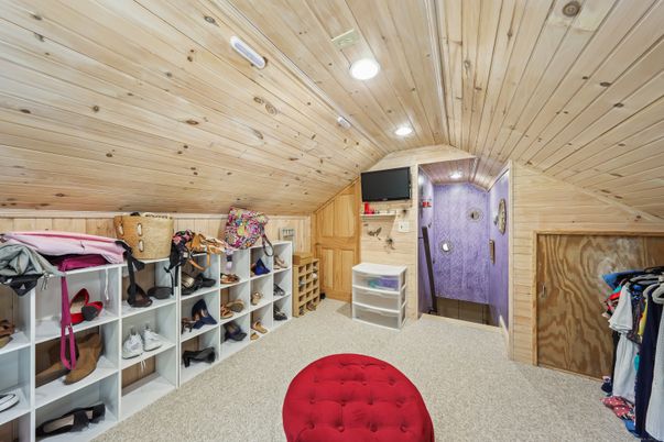 Interior, Recessed Lighting, Wooden Ceilings, Wooden Walls