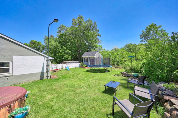 Backyard, Exterior, Hot Tub, Playground