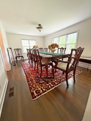 Dining room, Interior, Wood Texture Flooring