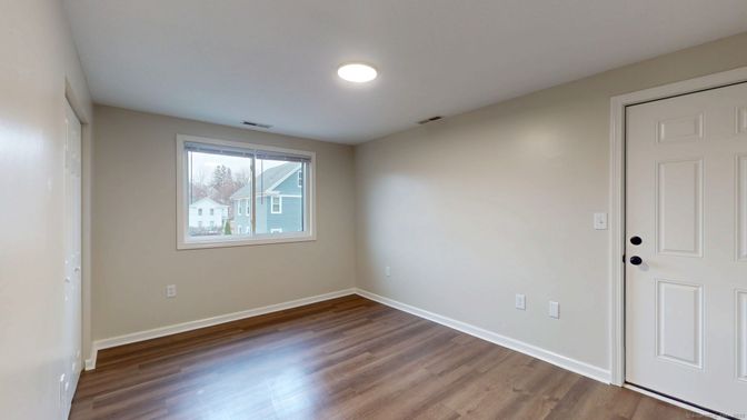 Empty room, Interior, Wood Texture Flooring