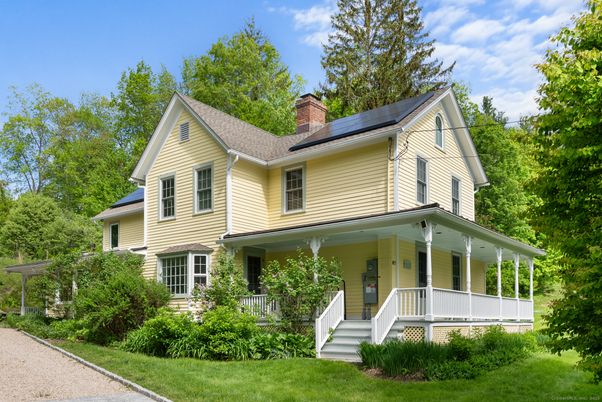 Exterior, Facade, Solar Panels, Queen Anne Victorian