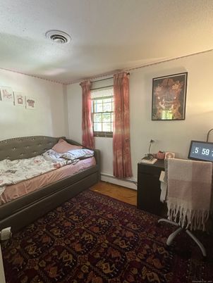 Bedroom, Home Office, Interior, Wood Texture Flooring