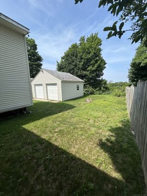 Backyard, Detached Garage, Exterior