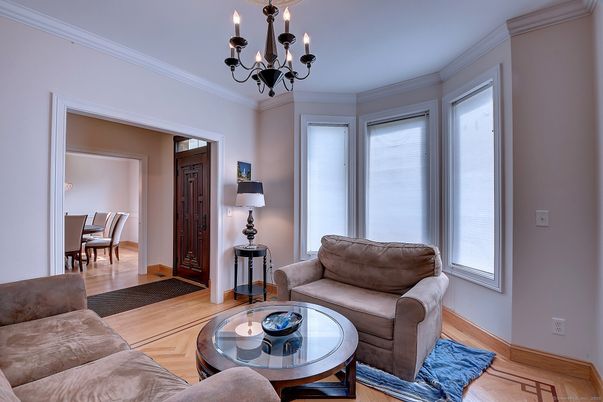 Chandelier, Interior, Living room, Wood Texture Flooring